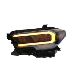 Car Front Lamp Full LED Headlights Assembly Clear Lens Parking Light For Toyota Tacoma 2016 2017 2018 2019 2020 2021 2022 2023 - Image 5