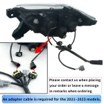 SINDAR 2pcs Projector Headlights LED For 2016-2023 N300 Toyota Tacoma W/Animation L+R - Image 5