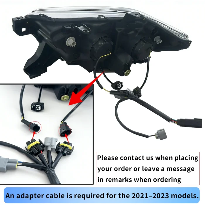 SINDAR 2pcs Projector Headlights LED For 2016-2023 N300 Toyota Tacoma W/Animation L+R - Image 5