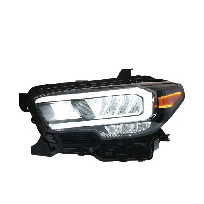 Car Front Lamp Full LED Headlights Assembly Clear Lens Parking Light For Toyota Tacoma 2016 2017 2018 2019 2020 2021 2022 2023 - Image 6