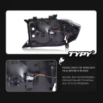 Car For Toyota Land Cruiser LC71 LC76 Headlight 2007-2022 Upgrade Modified to New DRL Dynamic Turn Signal LED Headlight Auto - Image 5