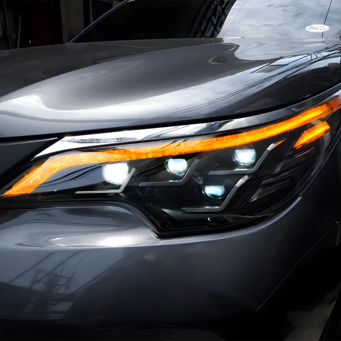 Car Front Lamps for Toyota Fortuner 2016-2020 LED Auto Headlights Assembly Upgrade Lexus Style Four Projector Lens Accessories - Image 7