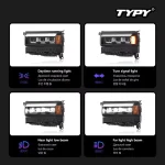 TYPY Car For Toyota Prado LC250 Headlight 2024-2025 Upgrade Modified New DRL Dynamic Turn Signal LED Headlight Auto Accessories - Image 4