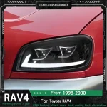 Headlamp for Toyota RAV4 RAV 4 1998 1999 2000 LED Head Light Upgrade 2-Lens Headlight DRL Turn Signals Lamp 12V Auto Parts - Image 2