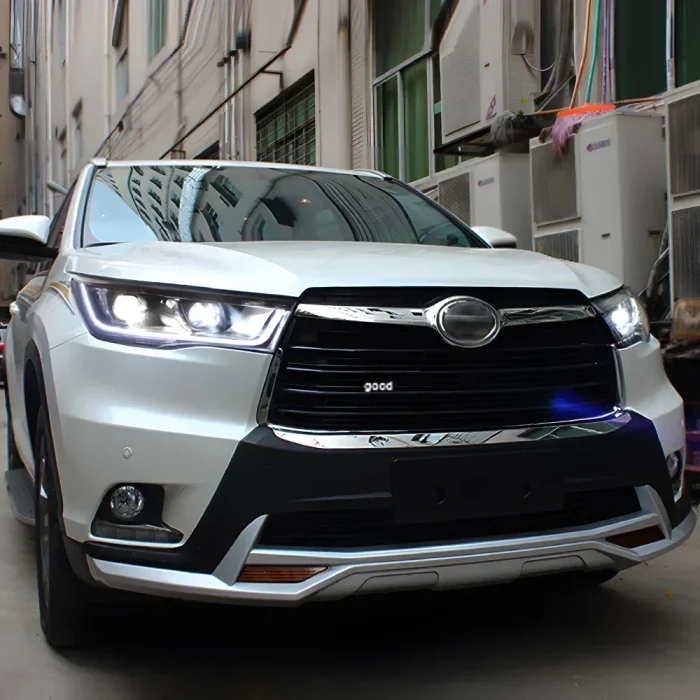 For Toyota Highlander Kluger 2015-2017 LED Car Front lamps Assembly Upgrade Dual Projector Lens Auto Headlights ccessories - Image 7