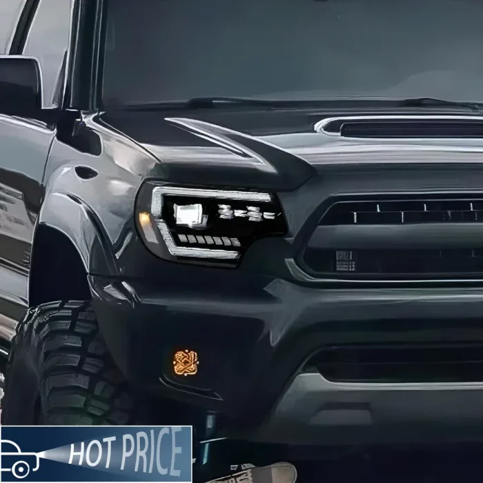 For Toyota Tacoma 2012-2015 Auto Headlights Assembly Upgrade High Configuration LED Bifocal Lens Car Front Lamps Accessories - Image 2
