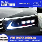 AKD Head Lamp for Toyota Corolla LED Headlight 2014-2018 Headlights Altis DRL Turn Signal High Beam Angel Eye Projector Lens - Image 3