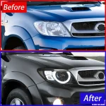 Car Head Lamp For Toyota Hilux Revo Vigo 2008-2011 All New Upgrade LED High Configuration  Projector Lens Hot Sale Accessories - Image 3