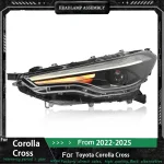 Headlight Assembly for Toyota Corolla Cross 2022-2025 Modified high-end LED lens Daytime Running Light Turn signal Accessories - Image 2