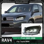 Car Lights For Toyota RAV4 2005 2006 2007-2008 modified LED daytime running lights, turn signals, lens headlights assembly - Image 2