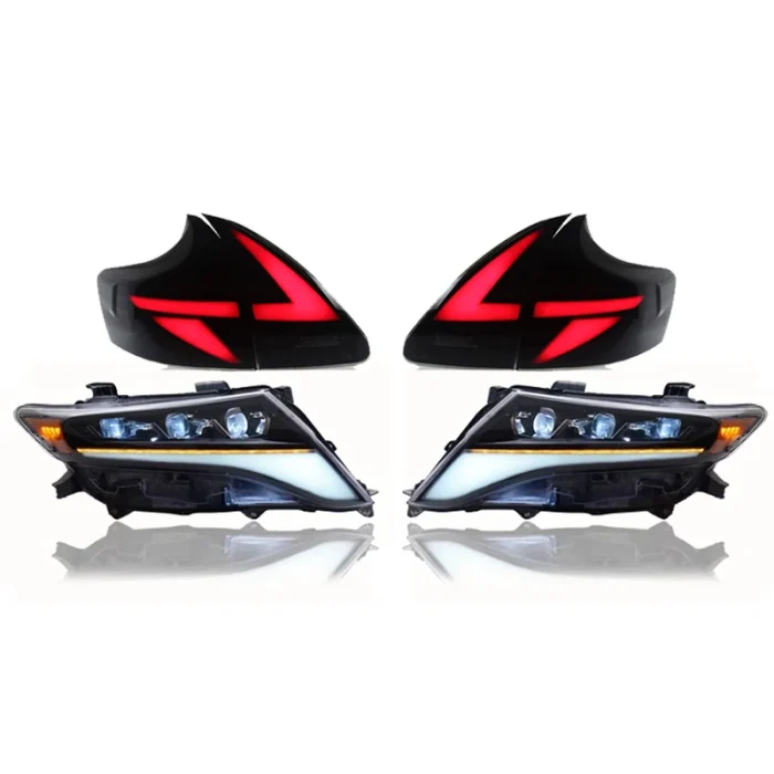 Car styling Headlights + Taillight For Toyota Venza 2009 2010 2012-2013 full LED Assembly Upgrade Projector Lens Accessories Kit - Image 7