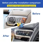 2pcs Car Front Lamp For Toyota Tacoma 2016-2023 LED Auto Headlight Assembly Upgrade High Quality Projector Dual lens Accessories - Image 7