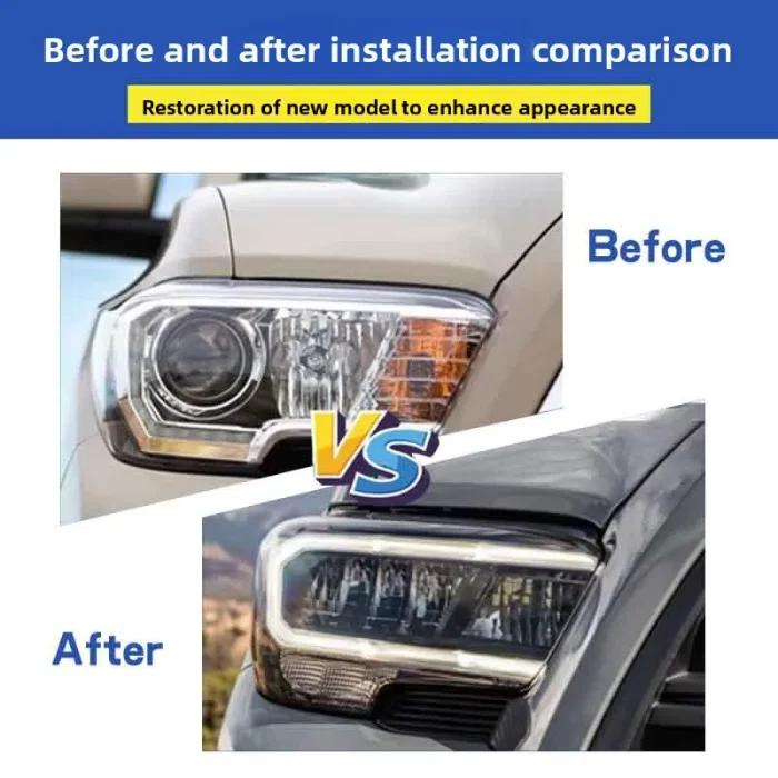 2pcs Car Front Lamp For Toyota Tacoma 2016-2023 LED Auto Headlight Assembly Upgrade High Quality Projector Dual lens Accessories - Image 7