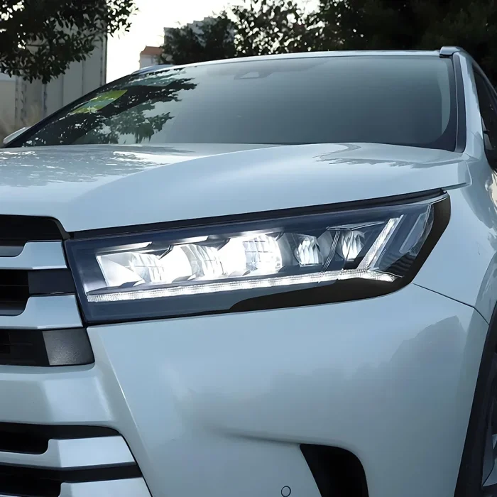 Car Front lamps For Toyota Highlander 2018-2021 New Upgrade  Angel Wings headlights Style Dynamic Turn Signal Light Accessories - Image 7