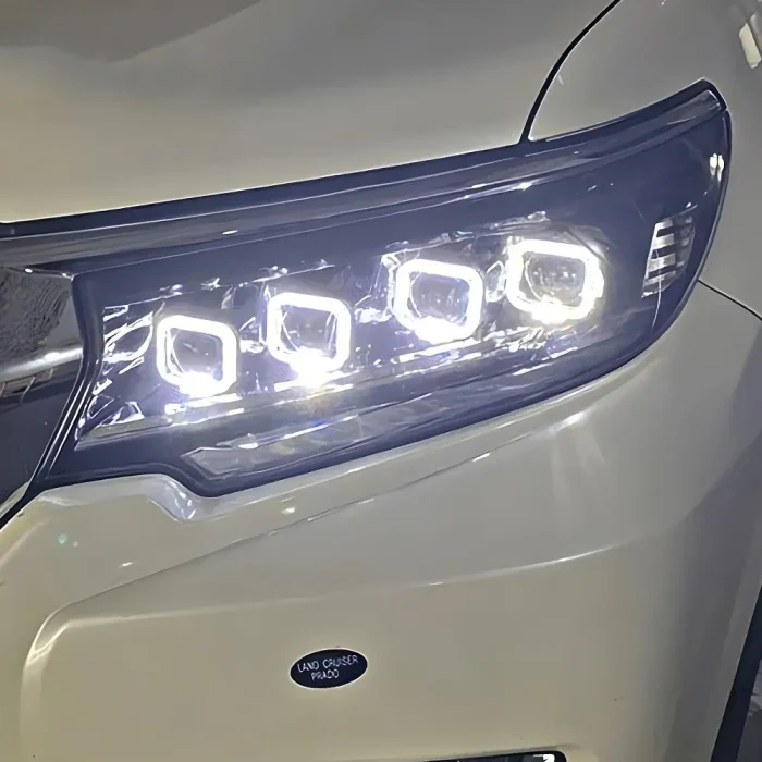 Car Head Lamp For Toyota Prado 2018-2023 LED Auto Headlight Upgrade Bugatti style Latest Model High Quality Hot Sale Accessories - Image 3