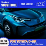 AKD Head Lamp for Toyota C-HR LED Headlight 2018-2021 Headlights CHR DRL Turn Signal High Beam Angel Eye Projector Lens - Image 6