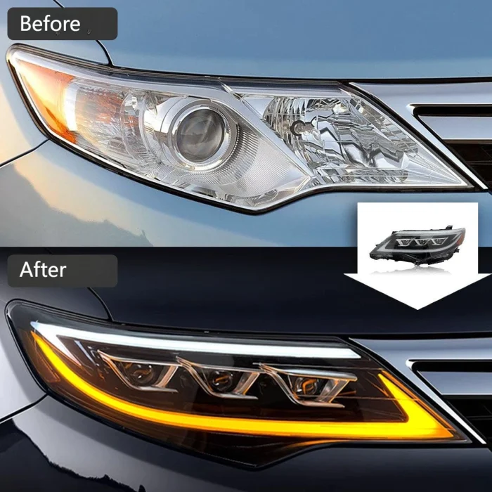 Front Lamps For Toyota Camry US Version 2012 2013 2014 LED Auto Headlights Assembly Upgrade Dynamic 3 Projector Lens Accessories - Image 6