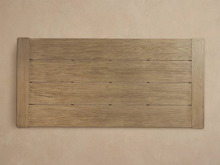 Canyon Natural Teak Outdoor Dining Table Rectangular Outdoor Dining Table - Image 7