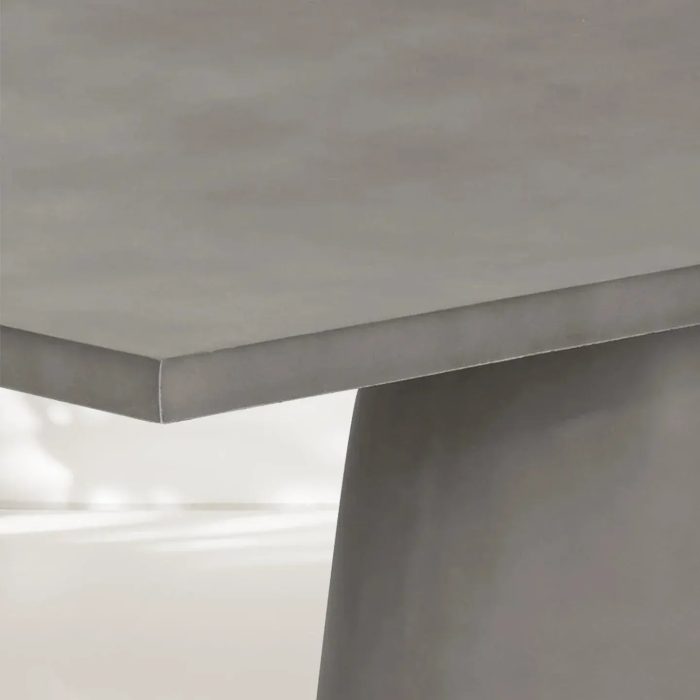 Cavallino Classico Outdoor Concrete Dining Table with Oval Base - Image 5