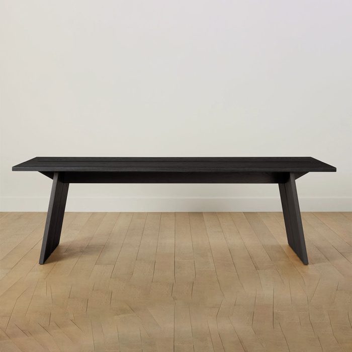 Carlisy Ash Wood Rectangle Dining Table Rural Style - Image 11