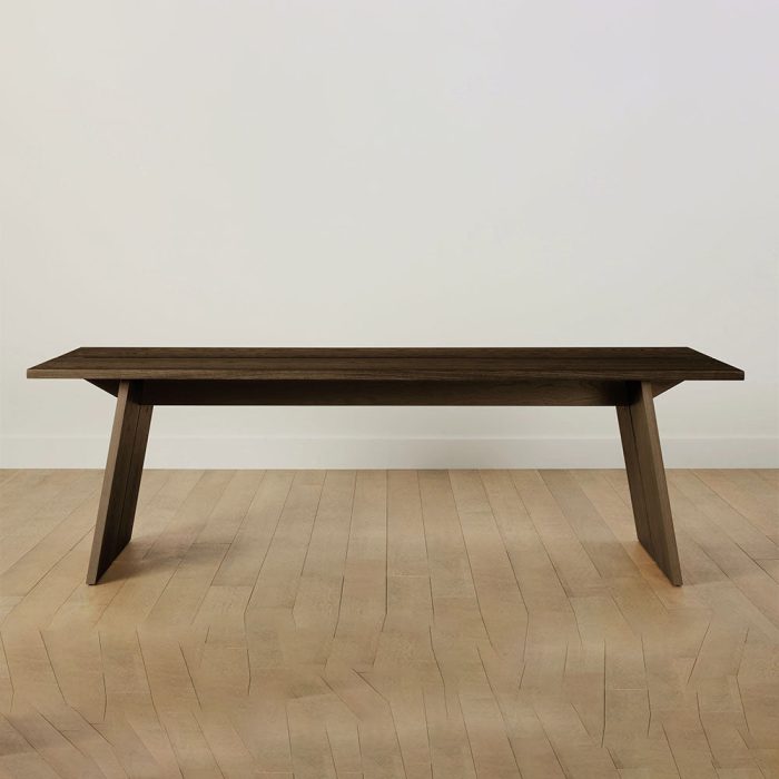 Carlisy Ash Wood Rectangle Dining Table Rural Style - Image 12
