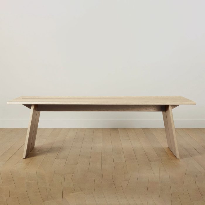 Carlisy Ash Wood Rectangle Dining Table Rural Style - Image 15